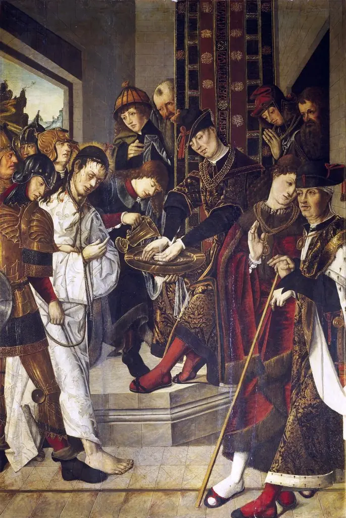 Pontius Pilate Washing his Hands