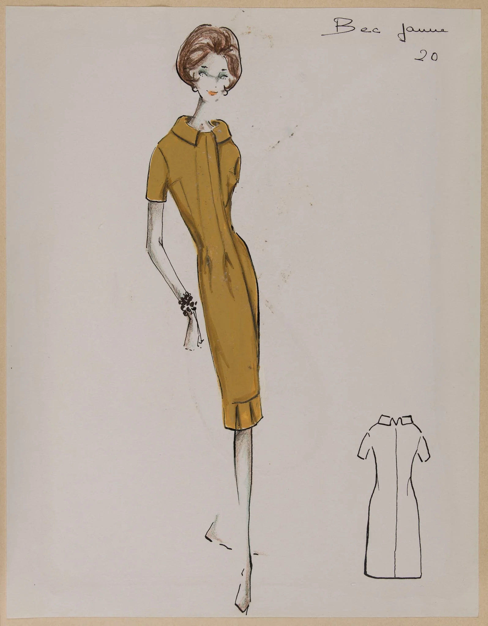 Bec jaune, by Carven, 1960