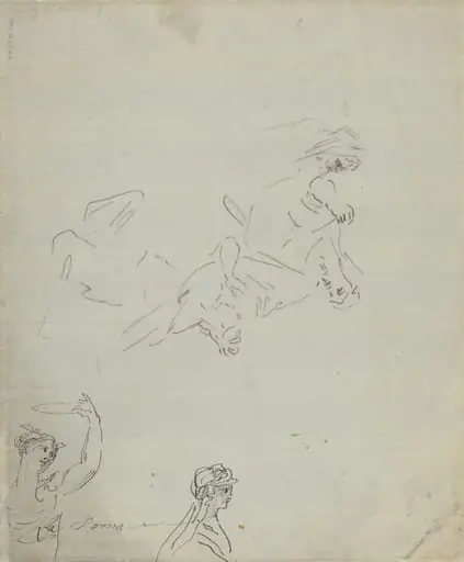 Figure Studies [verso]