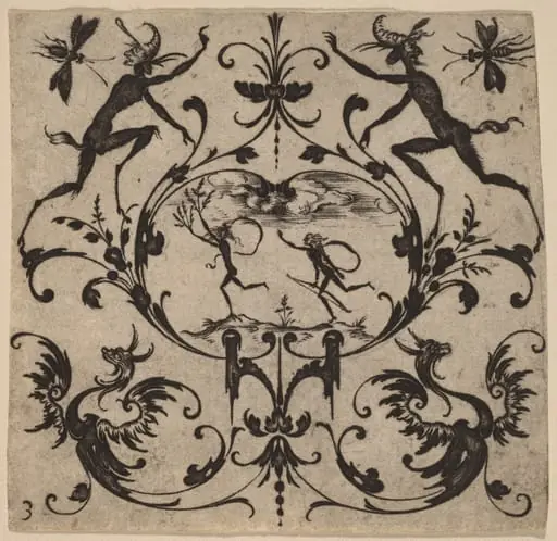 Ornament with Grotesque