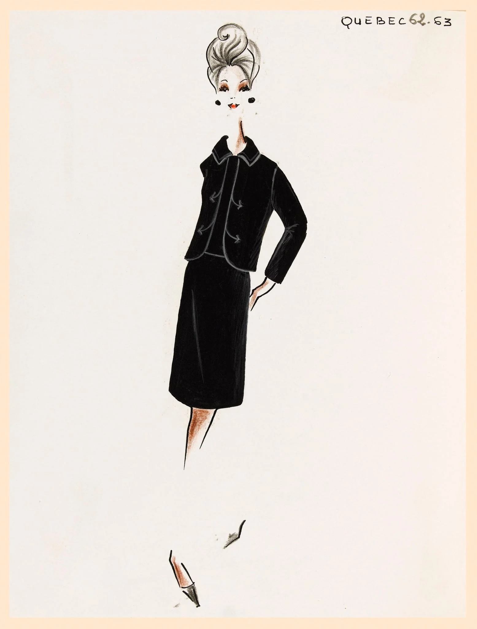 Québec, by Marie-Louise Carven, 1962