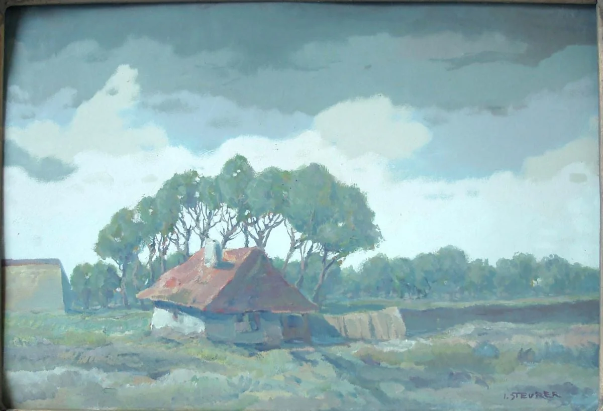 Casă țărănească (Casa lui Moș Ion), by Iosif Steurer, unspecified