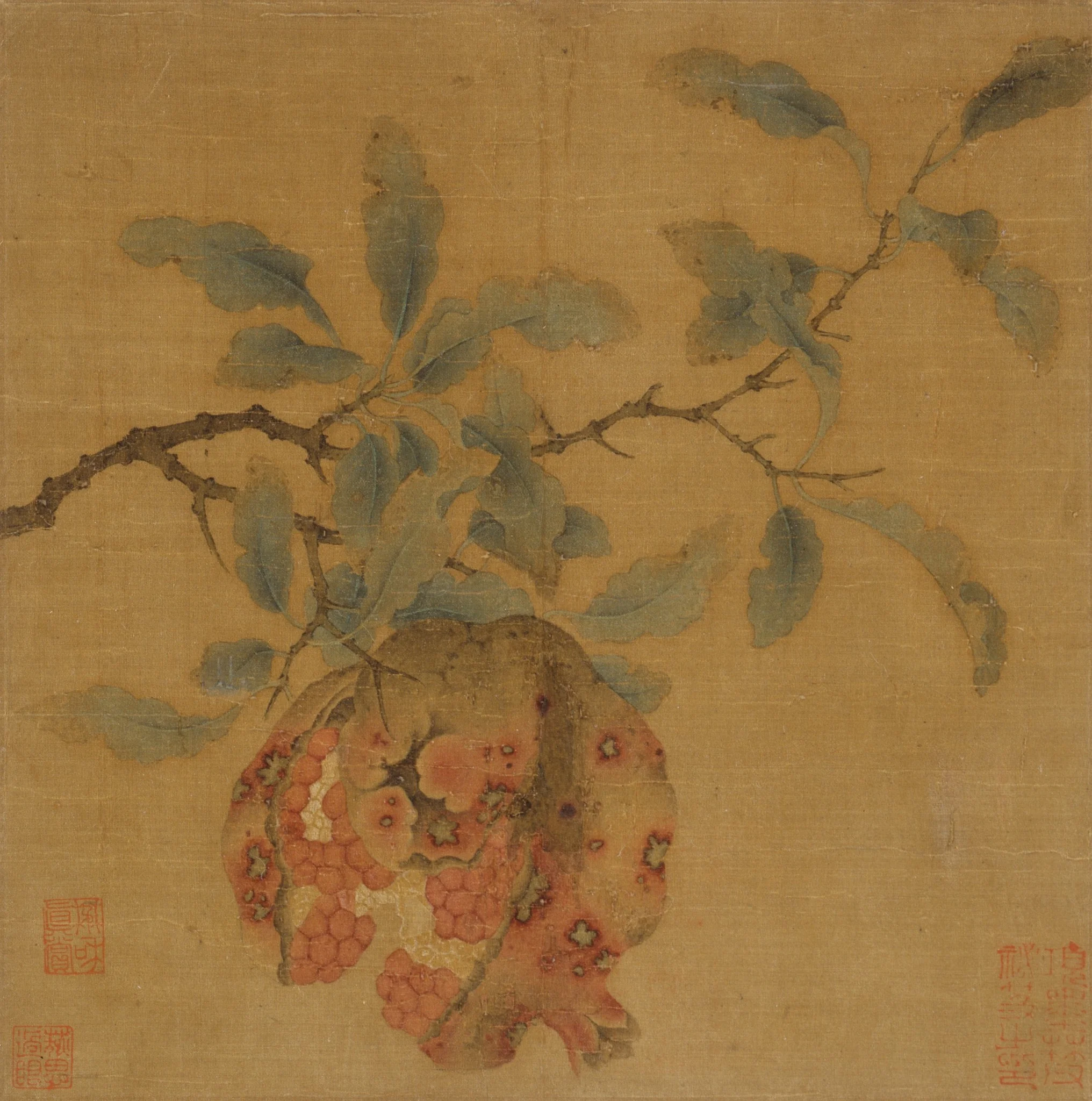 Pomegranate, by Unknown, unspecified, 1270