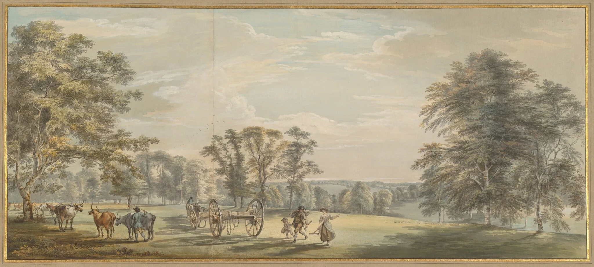 Dawn in Luton Park