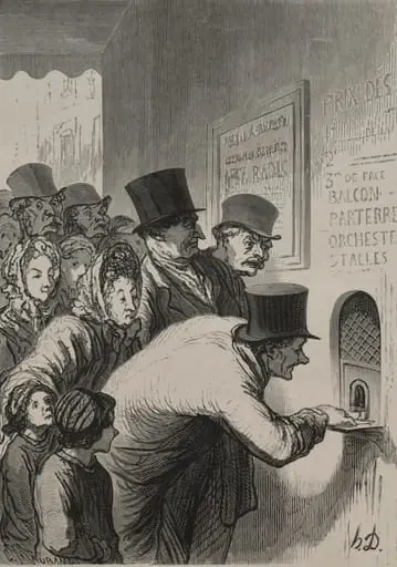 The Box Office at the Theater