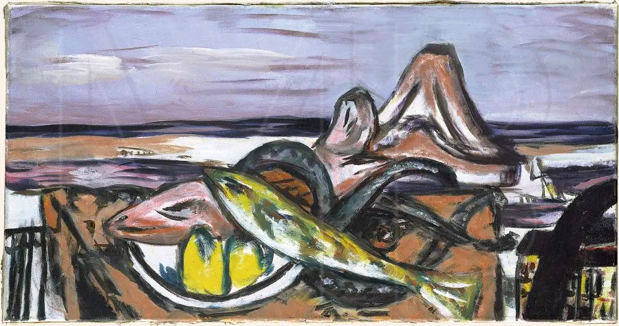 Landscape in the South with Frutti di Mare