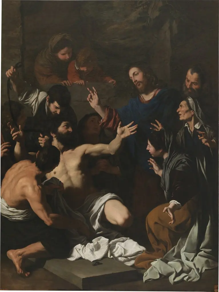 The raising of Lazarus
