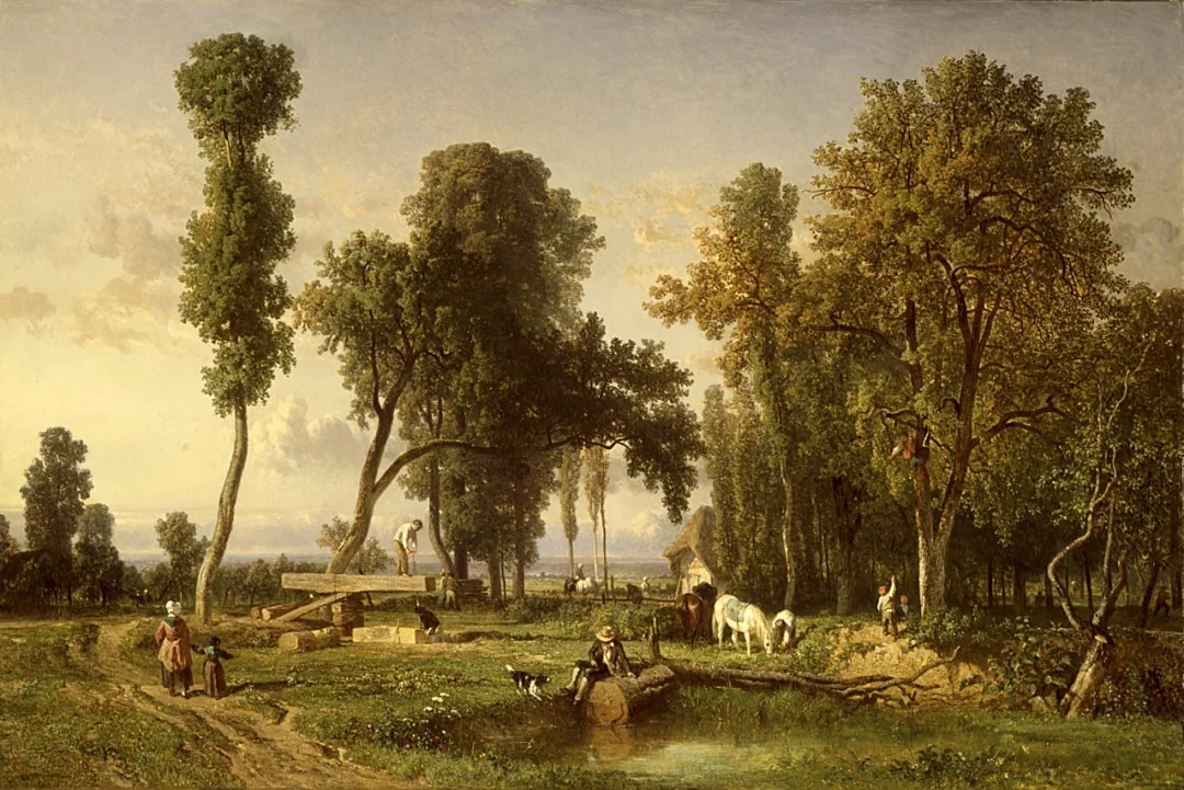View at La Ferté-Saint-Aubin, near Orléans