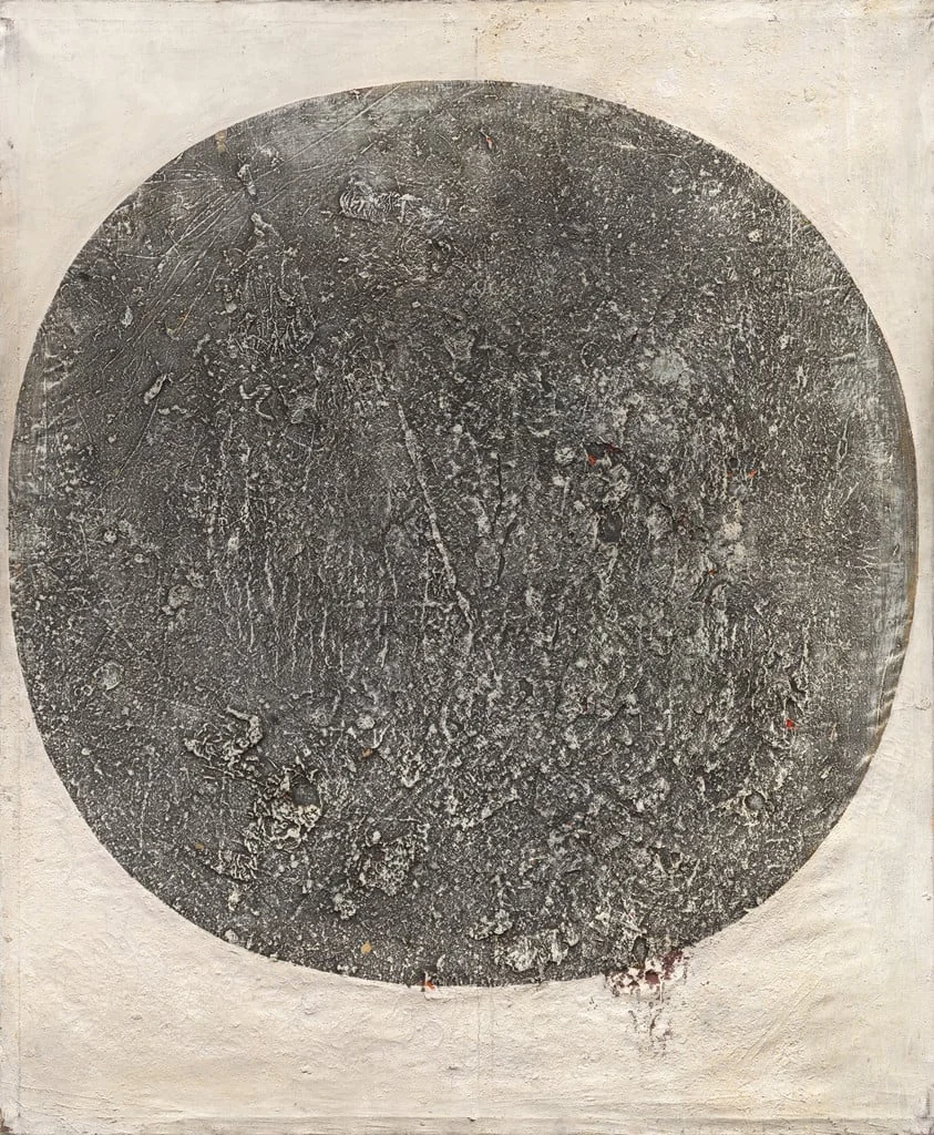 Untitled, by Judit Reigl, oil, 1961