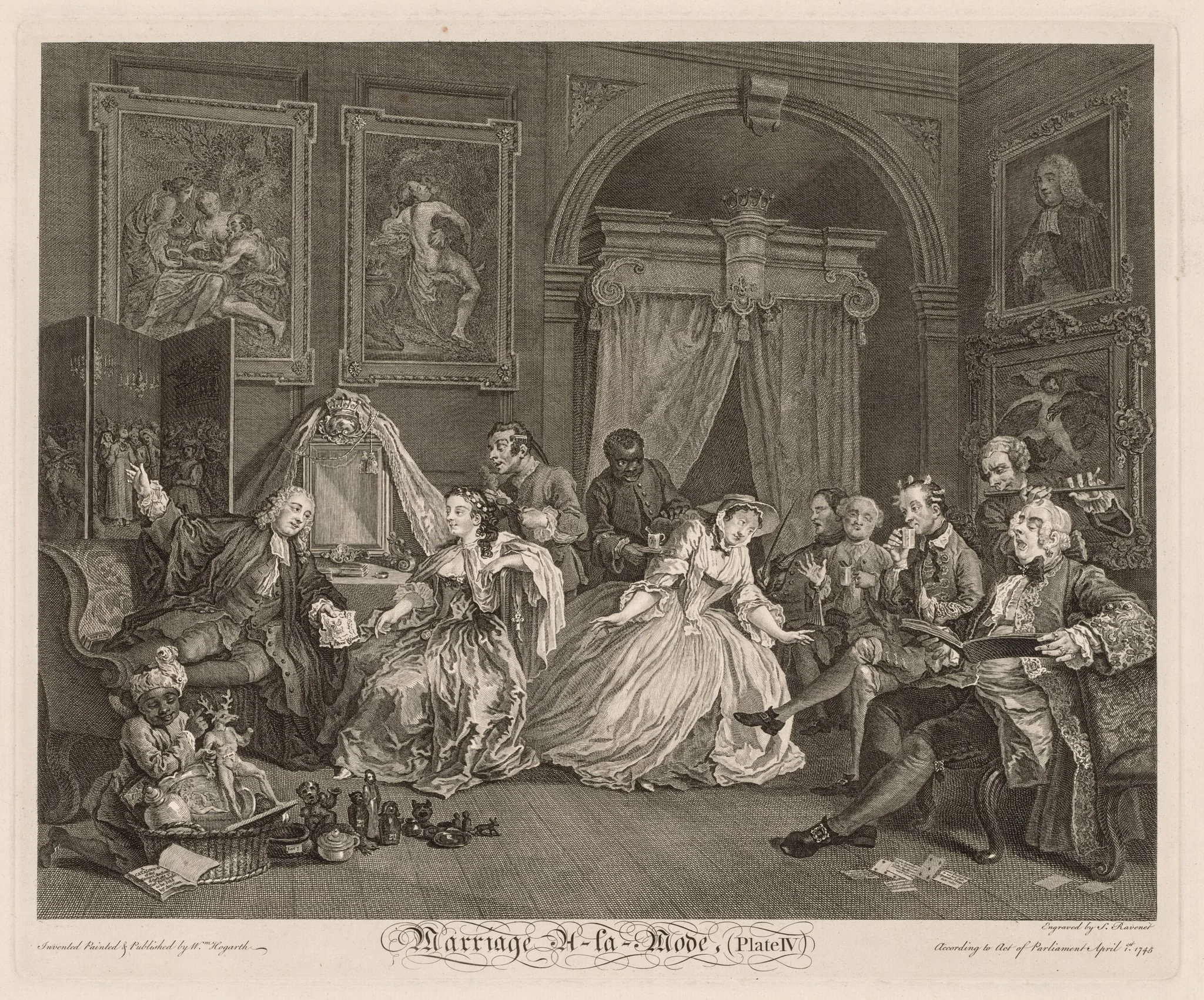 Marriage à la Mode:  The Toilet Scene
