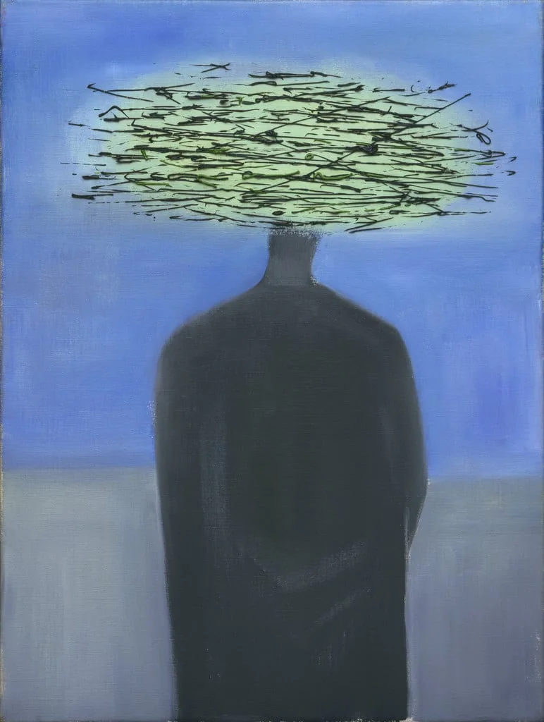 Untitled, by Patrick Scott, oil, 1958