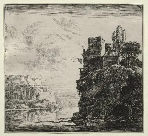 The River between the Rocks