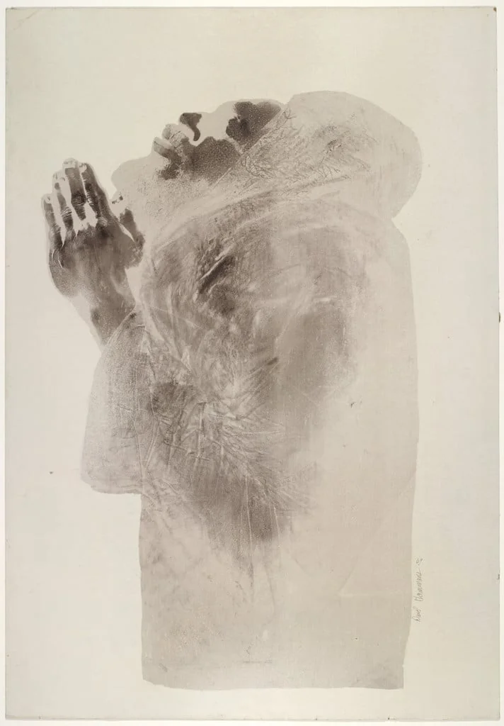 Untitled, by David Hammons, 1969