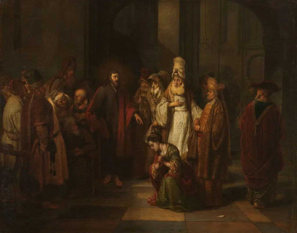 Christus and the woman in adultery