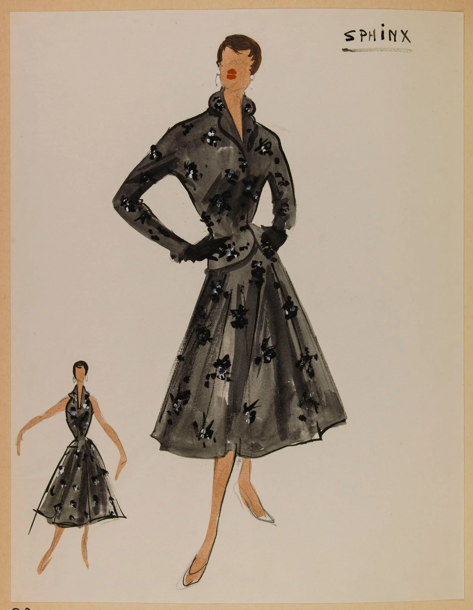 Sphinx, by Carven, 1953