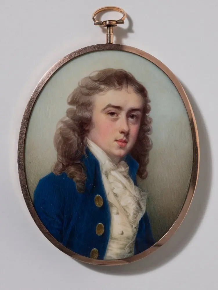 A Boy in Blue Coat