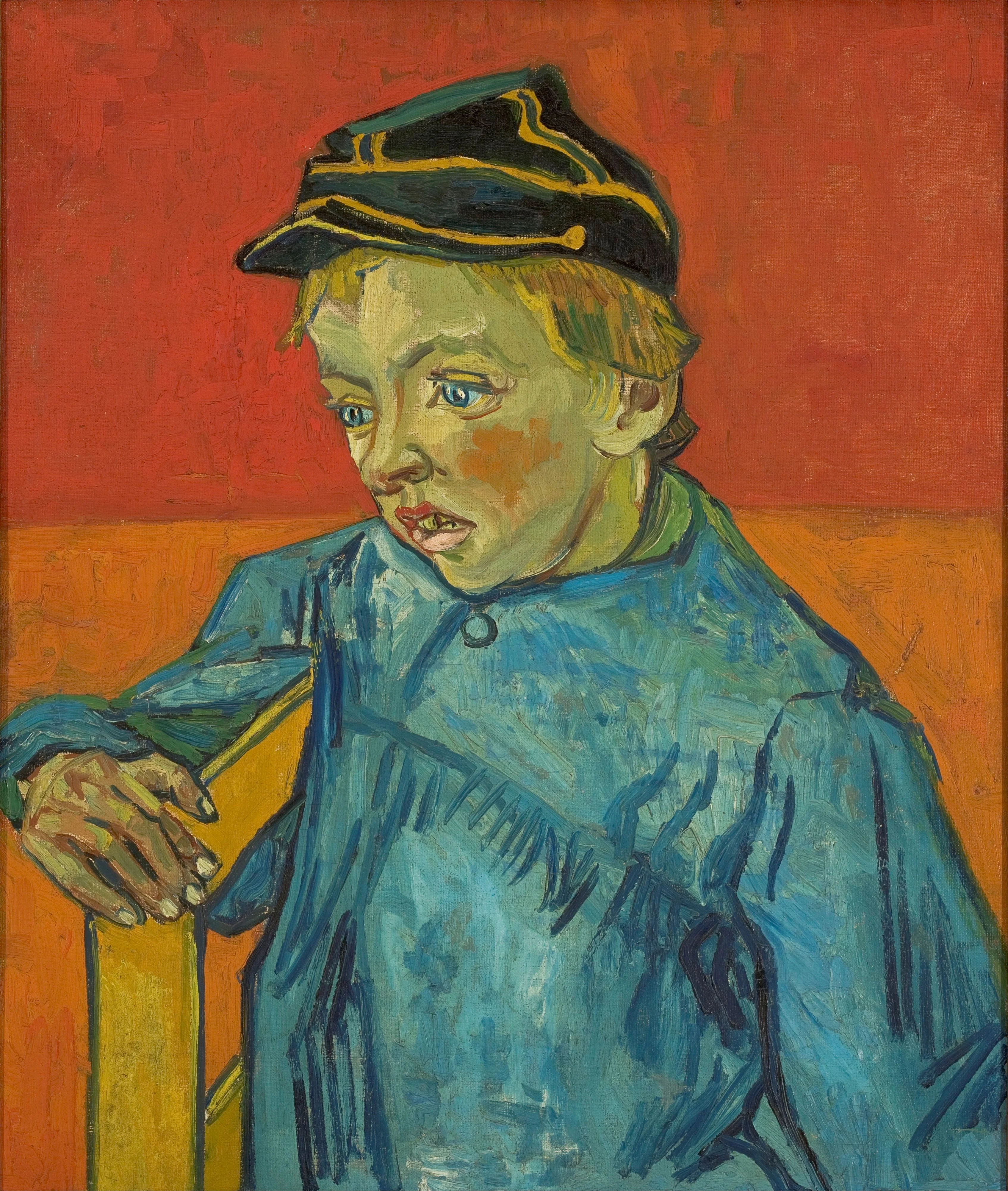 The Schoolboy, by Vincent van Gogh, oil, 1894