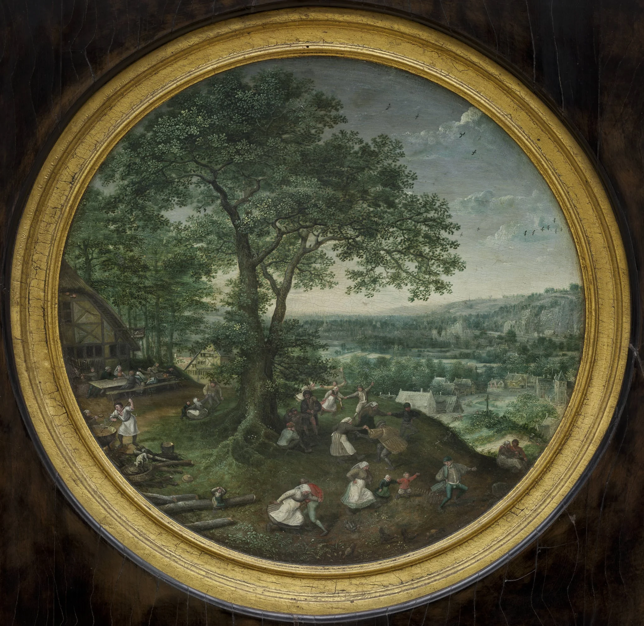 Peasants Making Merry (Kermis), by Unknown, 1574