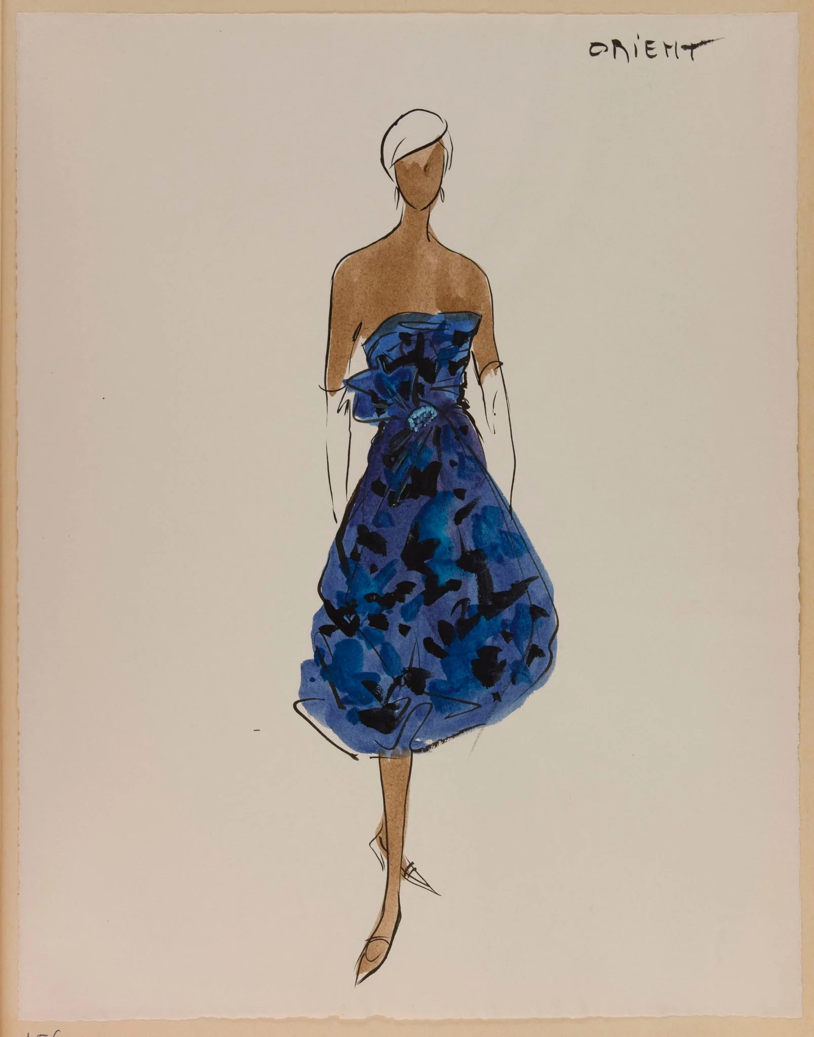 Orient, by Carven, 1956
