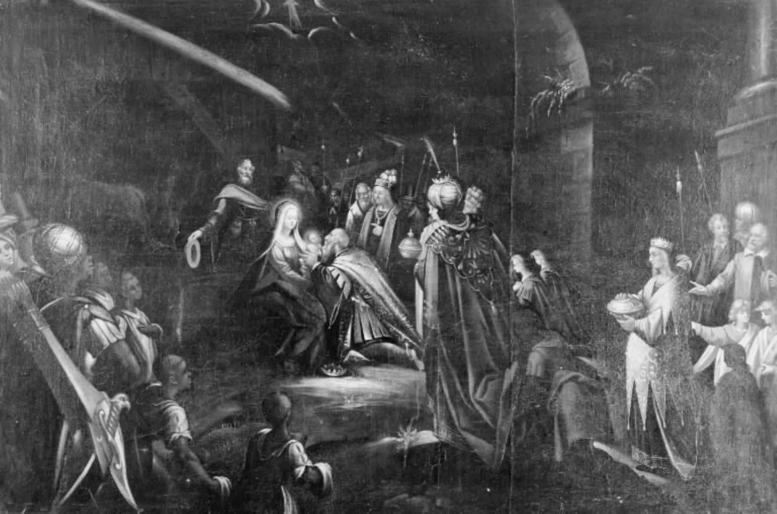 The Adoration of the Magi, by Unknown, 1450