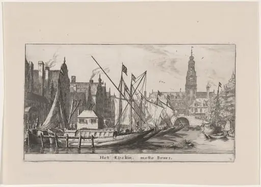 The Rokin and the Bourse in Amsterdam