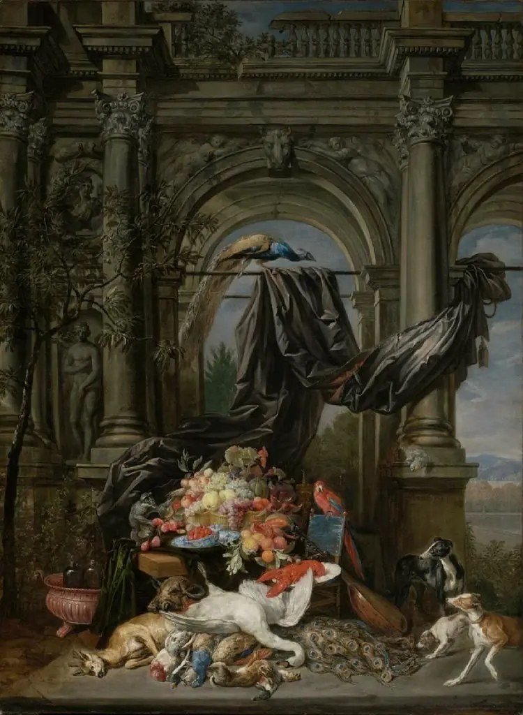 Still Life in an Architectural Setting