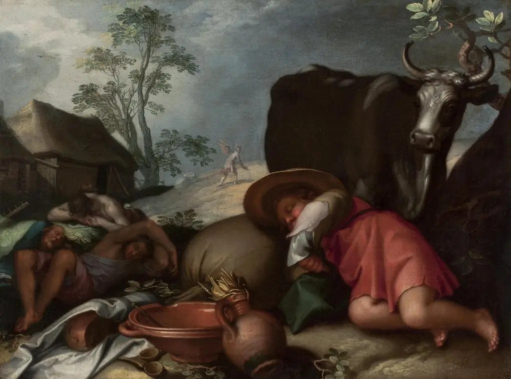Landscape with Herdsmen and Satan Sowing Darnel