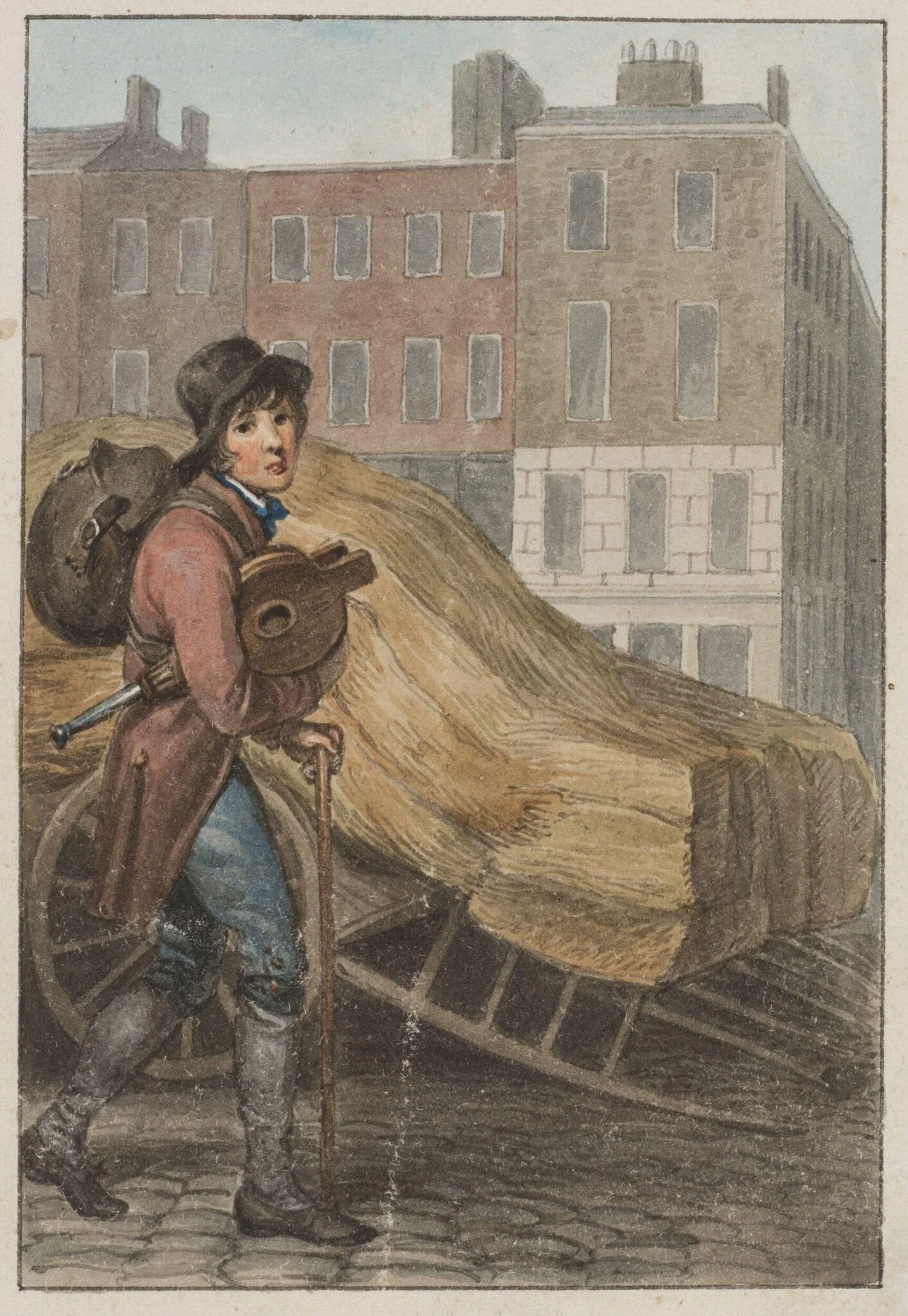 Bellows To Mend, by Craig, watercolor, 1804