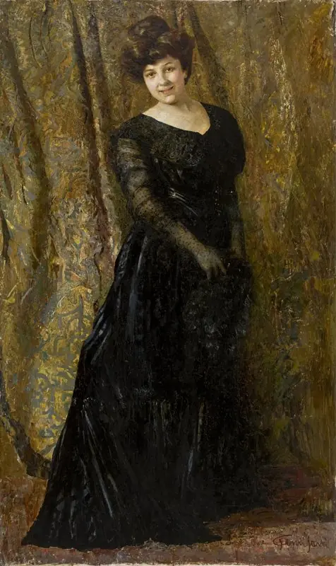 Standing lady