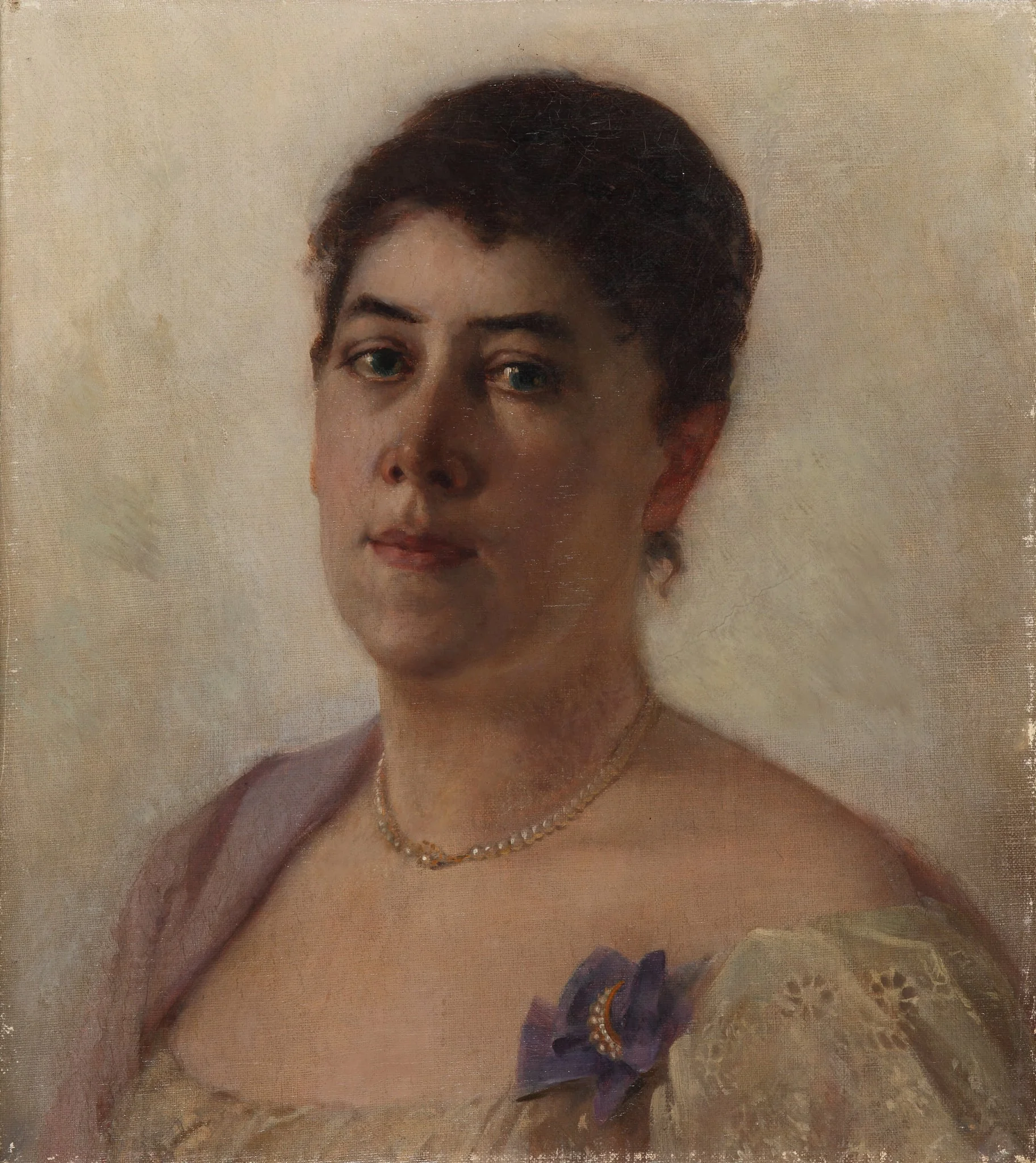 Jäger, Anna: Porträt Marie von Bunsen, by Unknown, unspecified, 1850