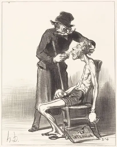 Un Lutteur malheureux