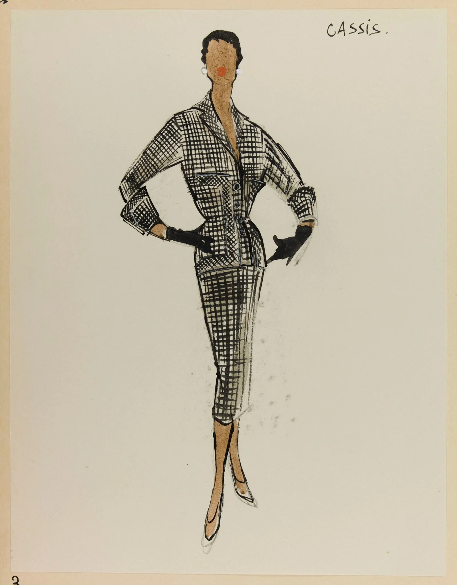 Cassis, by Marie-Louise Carven, 1953