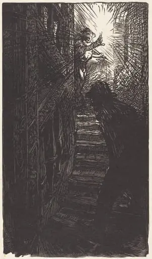 Escalier sculpte rue Boutebrie