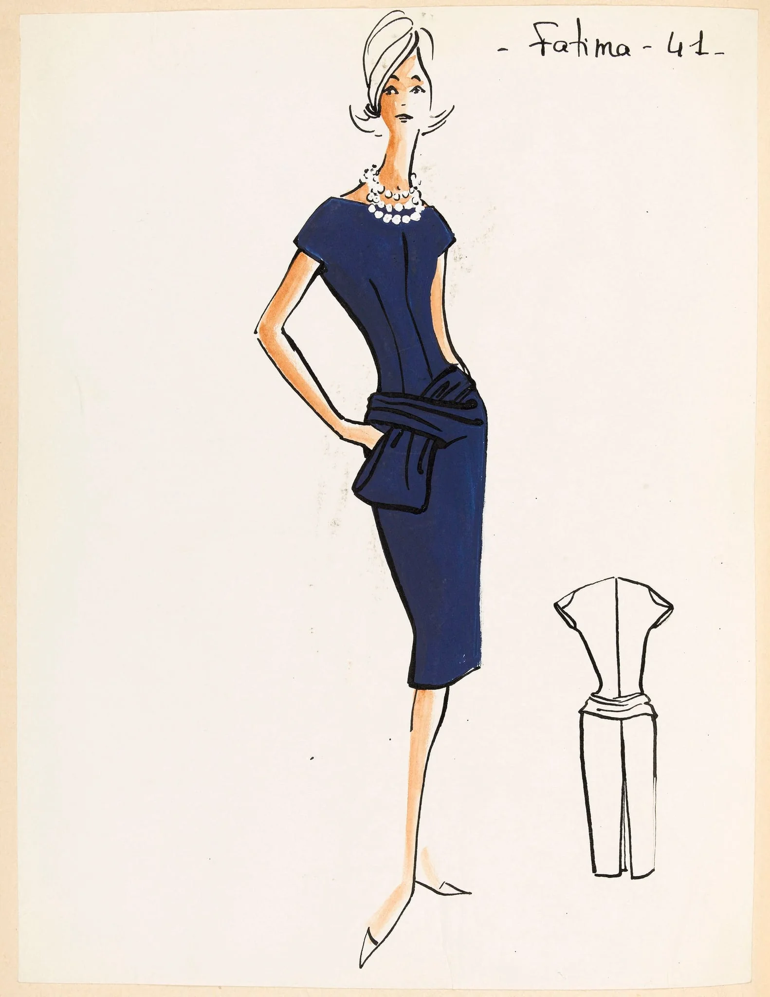 Fatima, by Marie-Louise Carven, 1959
