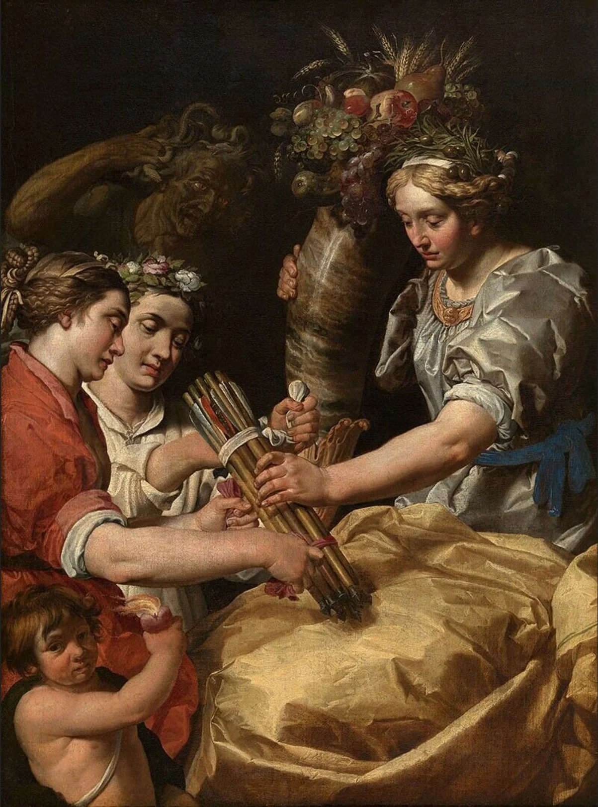 Concord, Charity and Sincerity Conquering Discord