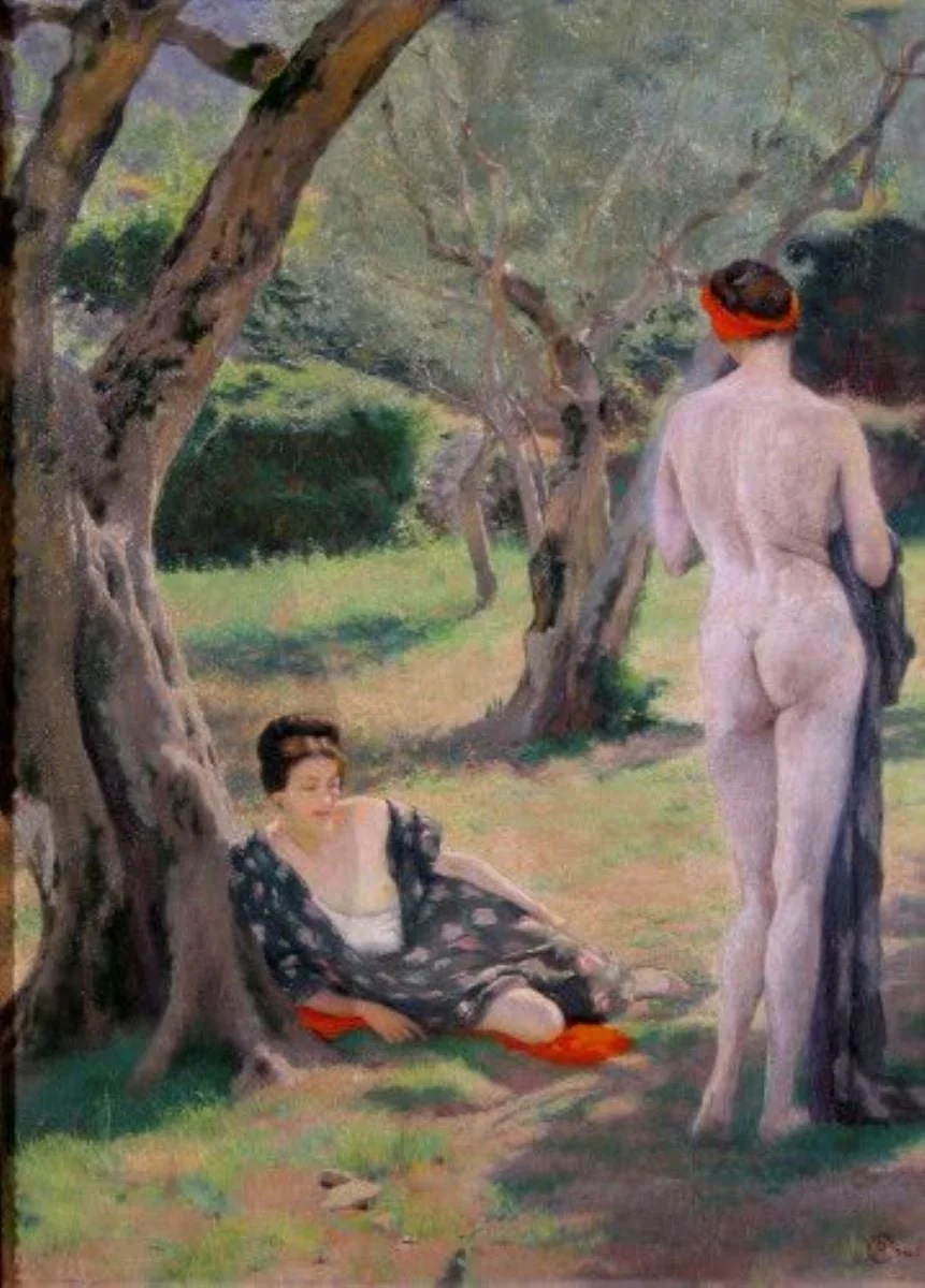În păduricea de măslini, by Arthur Coulin, unspecified
