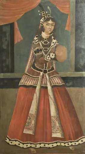 Woman Playing a tombak