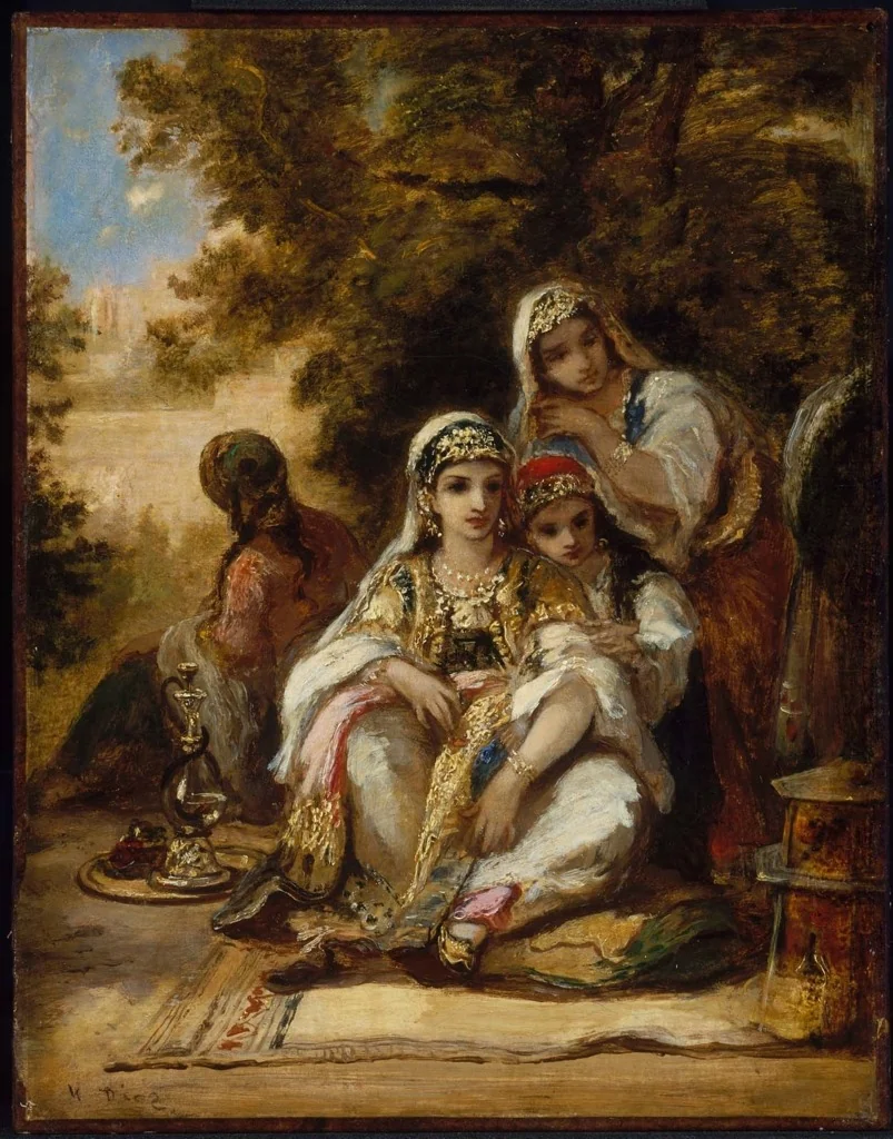 Young Women in Turkish Costume