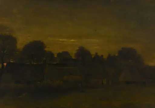 Farming Village at Twilight