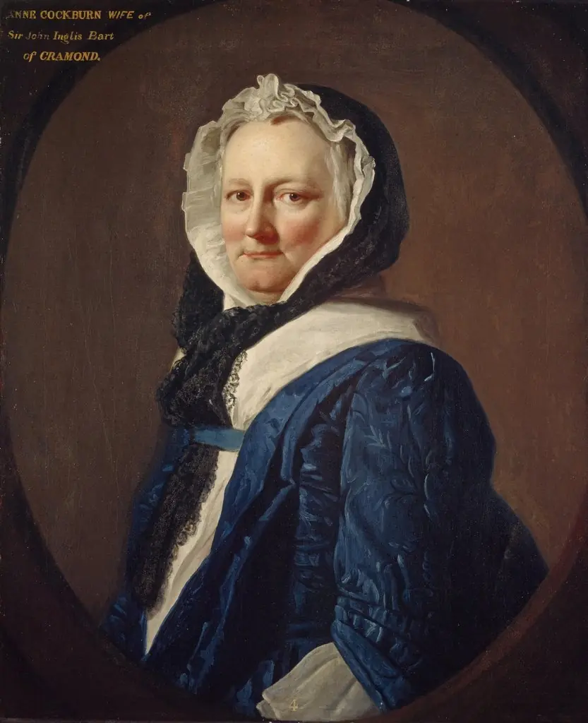 Anne Cockburn, Lady Inglis (died 1772)