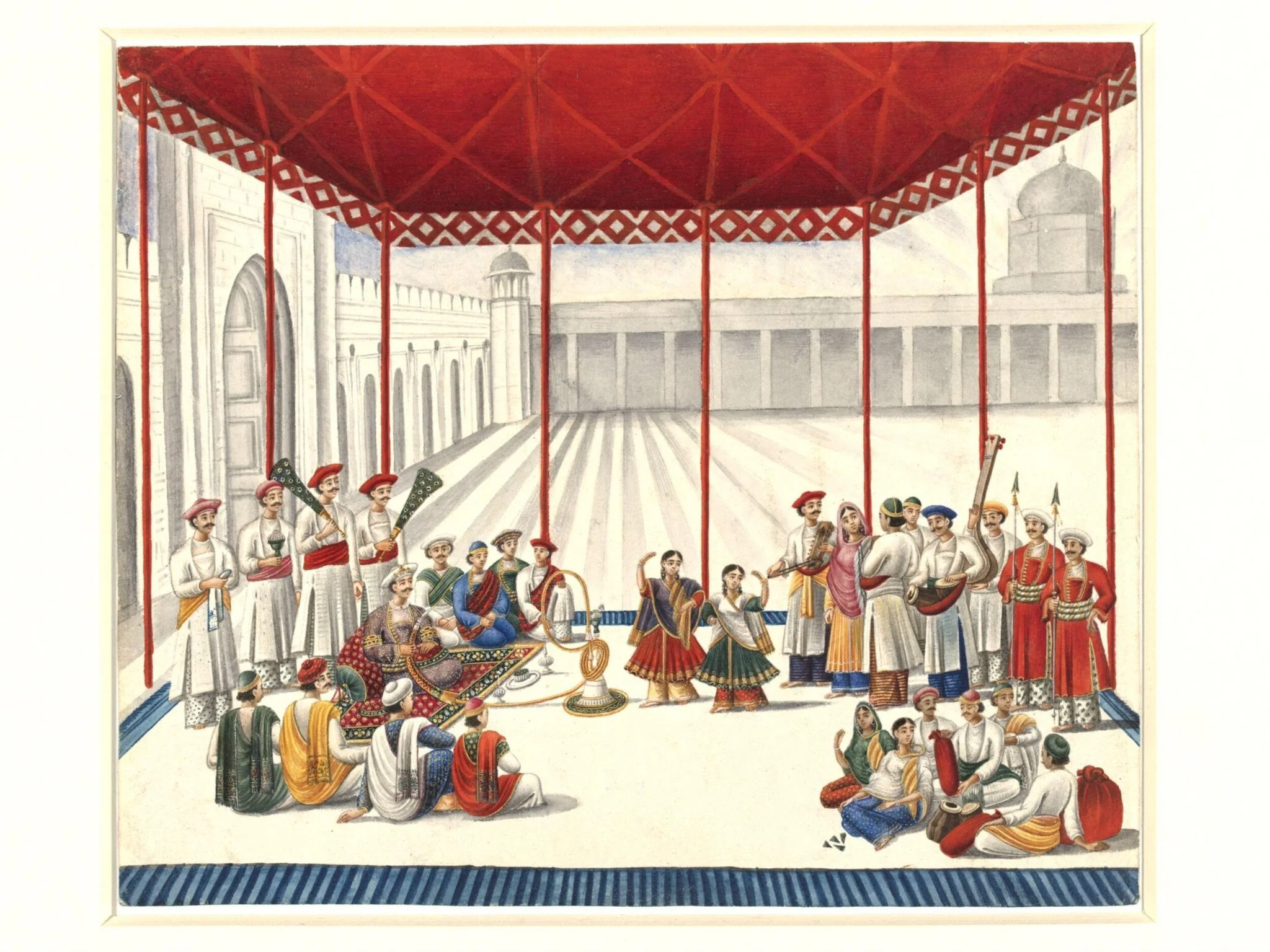 Untitled, by Shiva Lal, paint, 1860