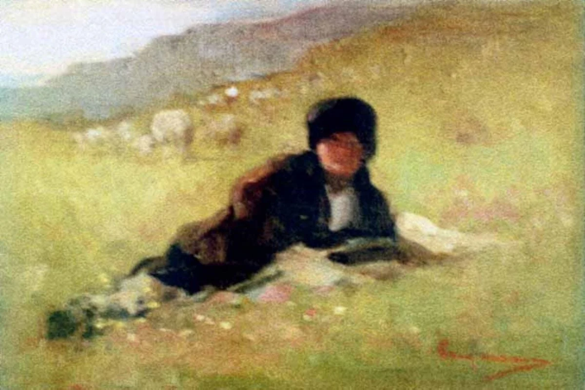 Ciobănaș, by Nicolae Grigorescu, unspecified