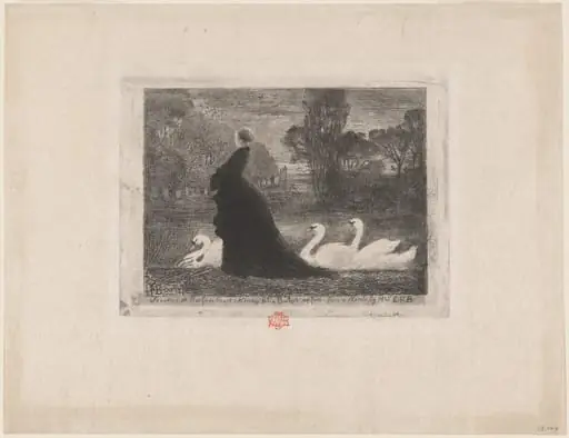 La Dame aux Cygnes (Woman with Swans)