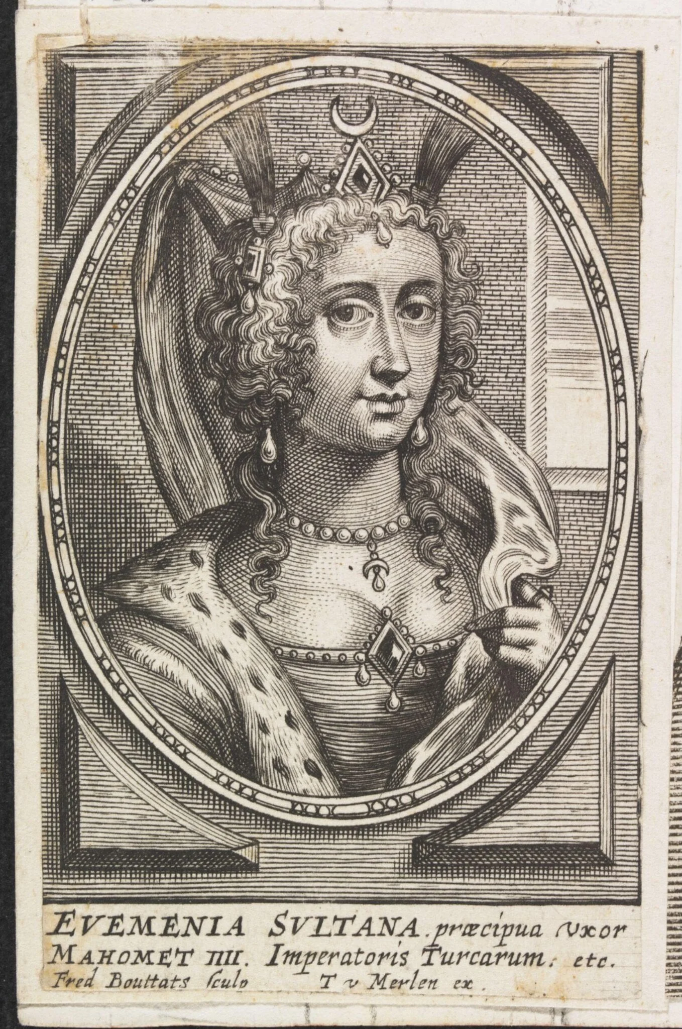 Turkish sultans, sultanas and other historical figures, by Theodoor van Merlen, 1650