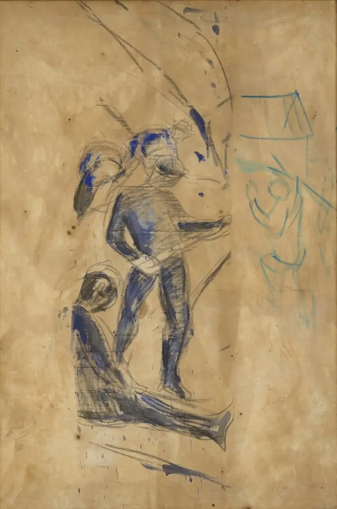 Workers in Snow: Fragment