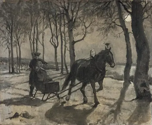The sleighing to Fussingöe