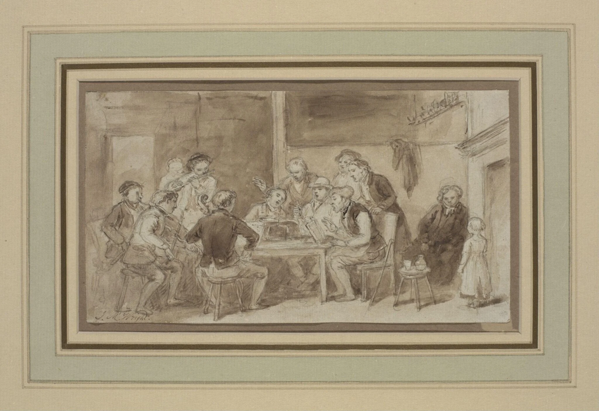 <i>A Musical Party</i>