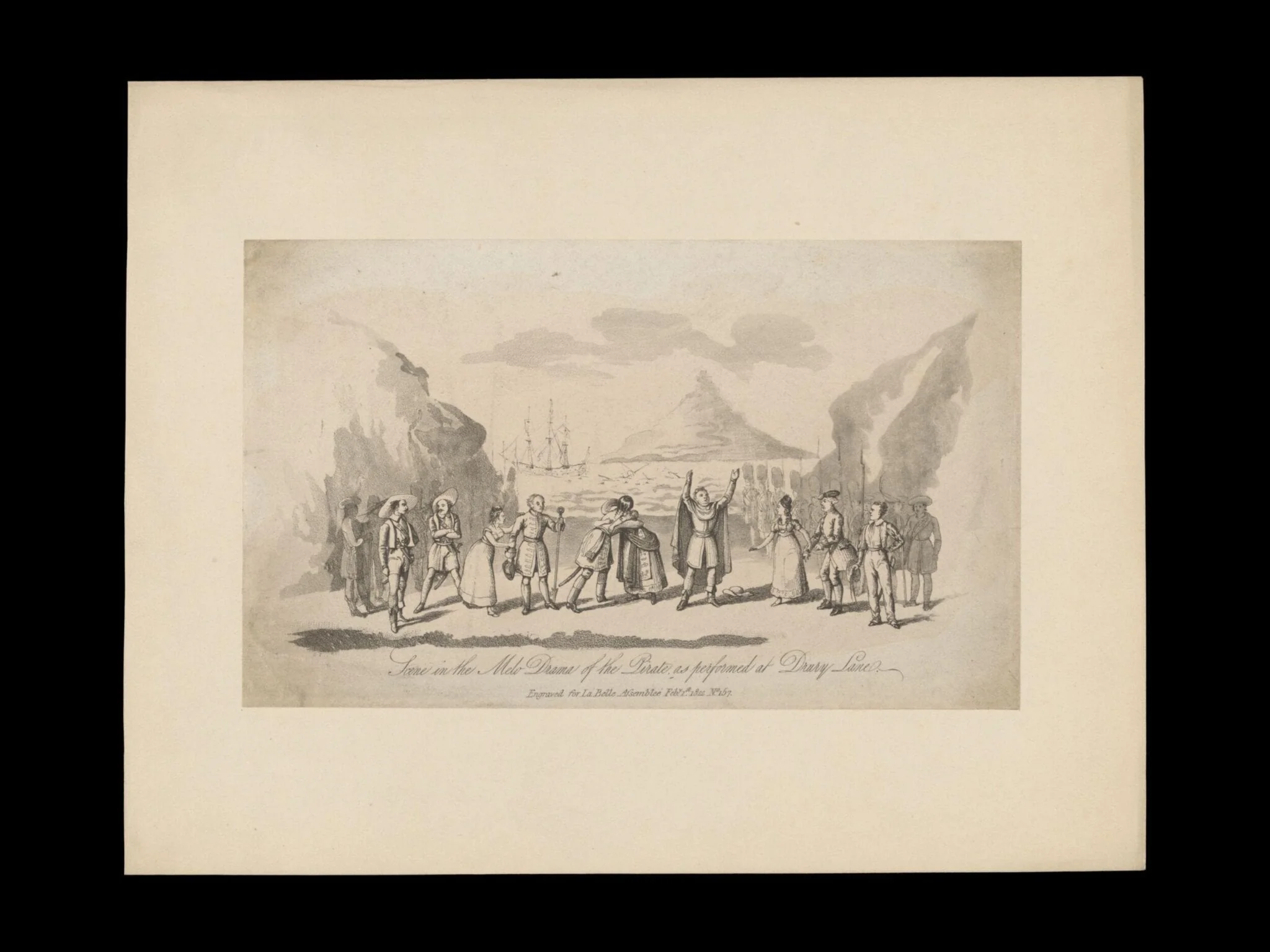 H Beard Print Collection, by La Belle Assembleé, 1