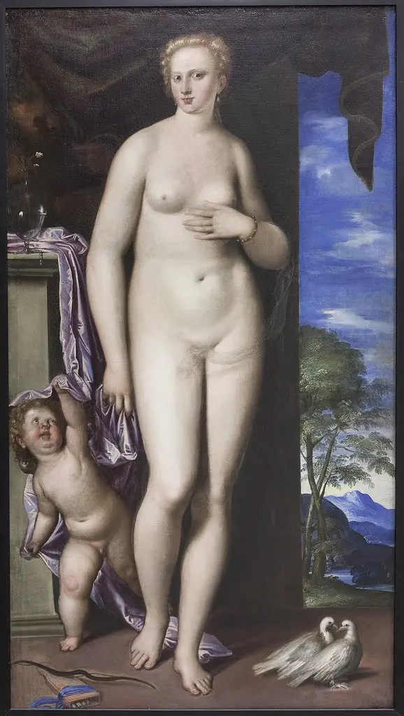 Venus and Cupid