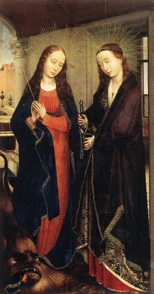 Saint Margaret and Saint Apollonia